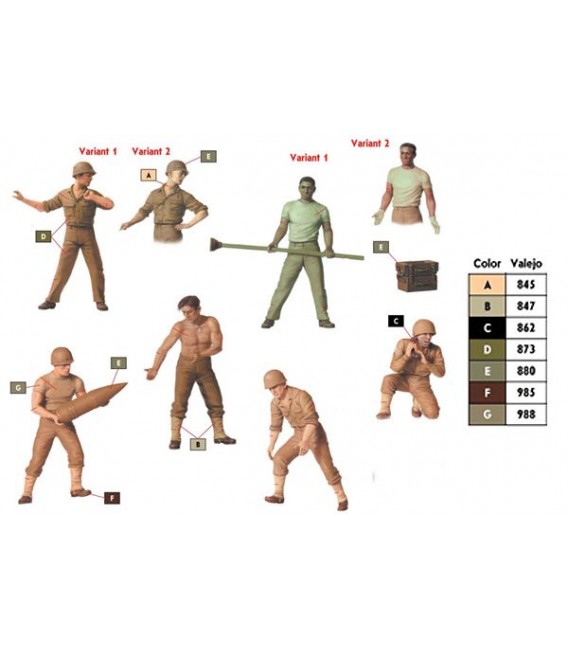 U.S. Artillery Crew - 3577