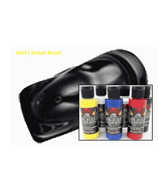 COLOR WICKED W051 NEGRE DETAIL (60 ml.)