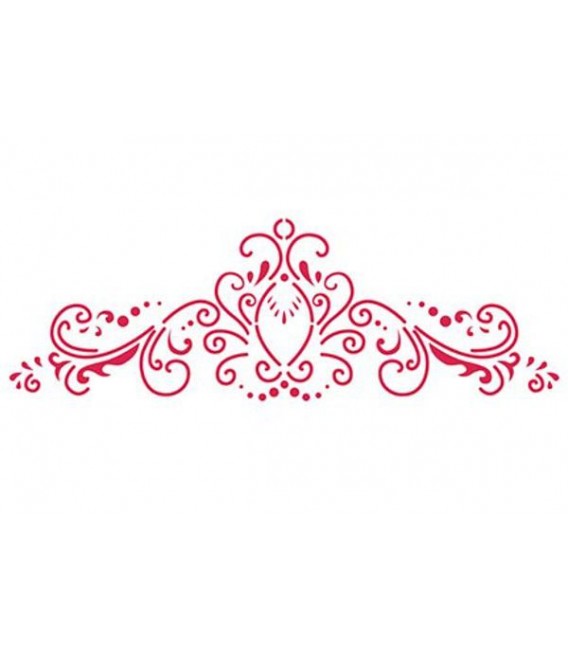 Plantillas - Stencils 38x15 Classic Decoration KSB157