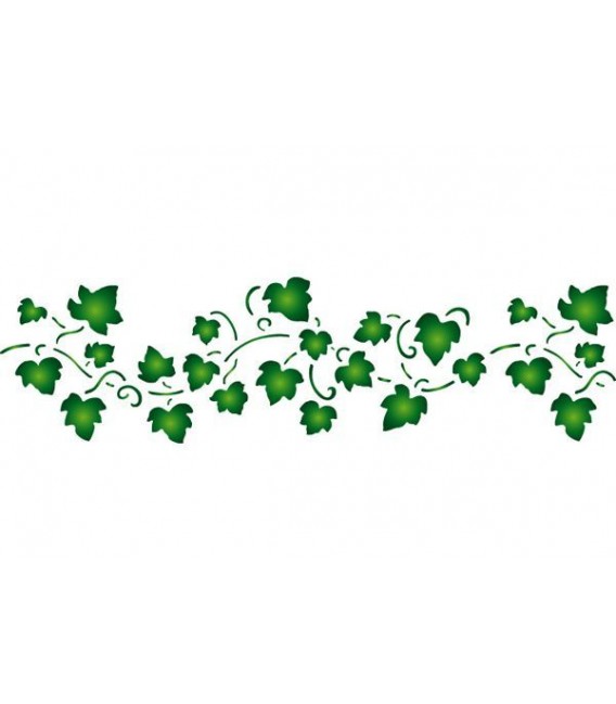 Plantillas - Stencils 60x7 Little ivy border KSE48