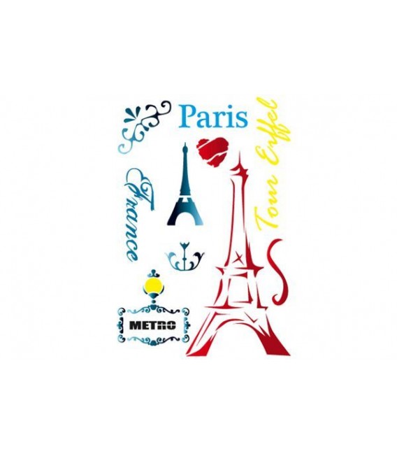 Stencils 21x29,7 Paris KSG288