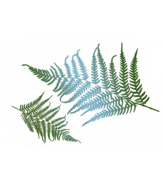 Stencils 21x29,7 Fern leaves KSG325