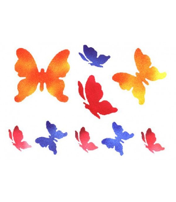 Plantillas - Stencils 15x20 Butterflies KSD15
