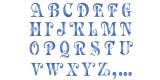Plantilles - Stencils 15x20 Alphabet KSD69