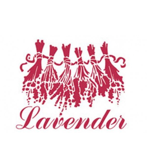 Plantilles - Stencils 15x20 Lavender KSD159