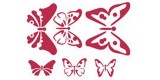 Plantillas - Stencils 15x20 Butterfly KSD164
