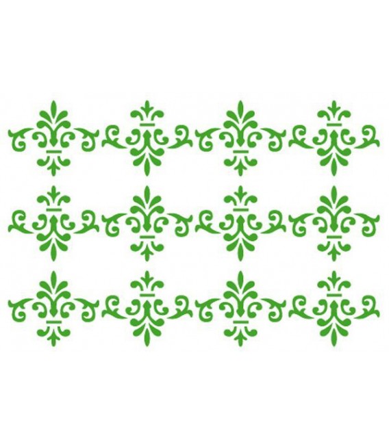 Stencils 15x20 Swirls texture KSD213