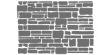 Plantilles - Stencils 15x20 Texture brick KSD243