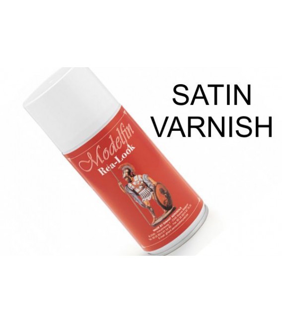 Vernis en spray per modelisme Modelfin setinat 300 ml.