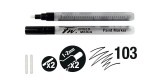 103 (1-2 mm.) Daler Rowney FW Mixed Media Paint Markers
