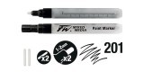 201 (1-2 mm.) Daler Rowney FW Mixed Media Paint Markers