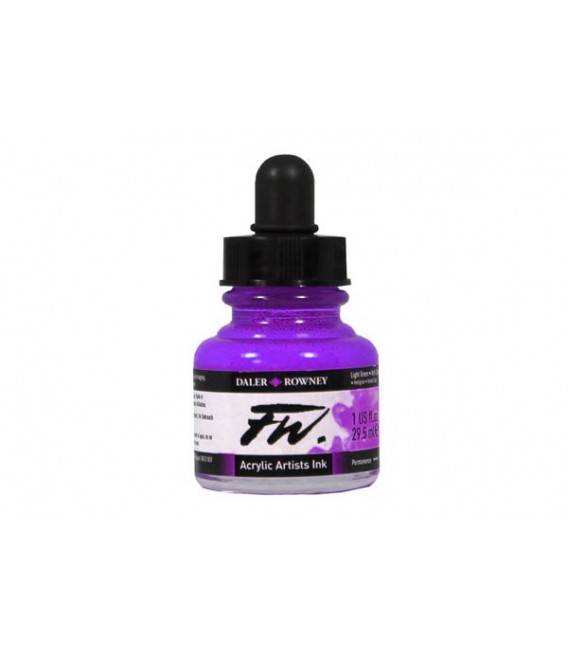 437 Purple Lake FW Artists Acrylic Ink Daler Rowney 29.5 ml.