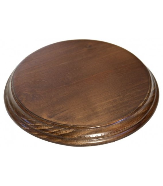 ø 25 cm. Bases de Fusta Rodones