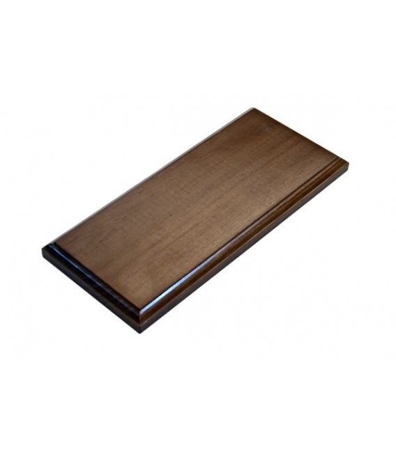 31,5x14,5 cm. Socles en Bois Rectangulaires