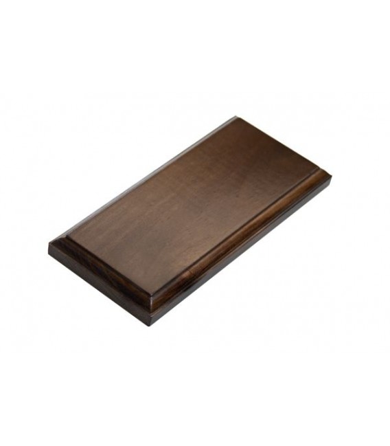 23,5x10,5 cm. Peanas de Madera Rectangulares