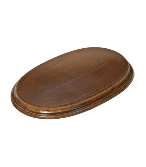 29x18 cm. Oval Wood Bases