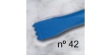 a) Gradina denti appuntiti per scultura 11 mm. 4 d.