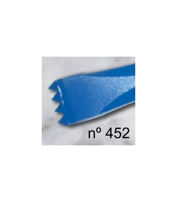 c) Gradim grossa dente americano para escultura de 20 mm. 4 d.