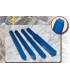 a) Bocciarde sottile per scultura 12x12 mm. 6x6 d.
