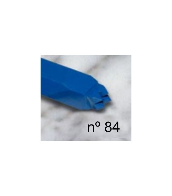 e) Martillina basta para escultura 4x4mm. 2x2 d.