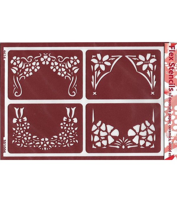 301006 Plantillas flexibles - Flex Stencils 15 x 21