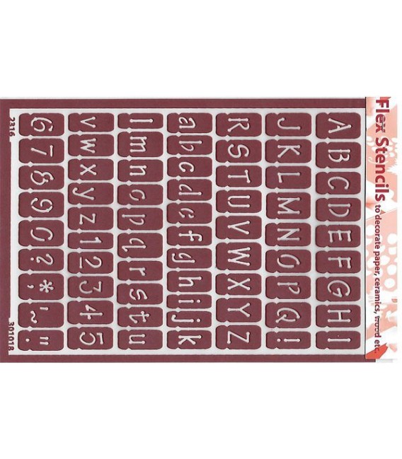 301018 Plantillas flexibles - Flex Stencils 15 x 21