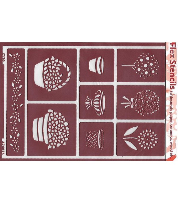 474025 Flex Stencils 15 x 21