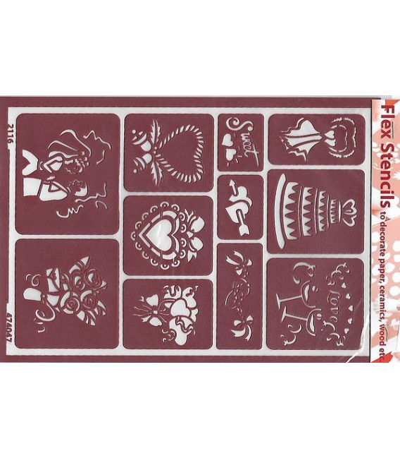474047 Plantilles flexibles - Flex Stencils 15 x 21