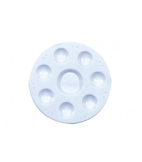 02) Mixing palette with 7 reservoirs