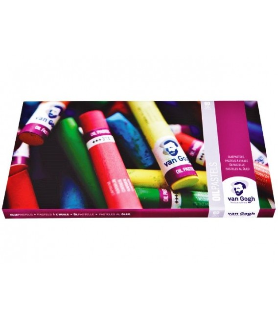 03) 60 Oil pastels cardboard box Van Gogh 95860061