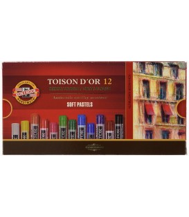 Koh-I-Noor : Toison D'Or : Soft Pastels : Set Of 36