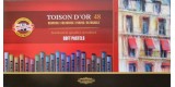 04) Boite carton 48 pastels secs Toison d'Or Koh-I-Noor 8516