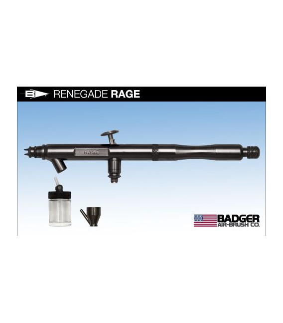 g) Aerographe Badger RENEGADE RAGE 0.33
