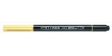 01) Cream Yellow Lyra Aqua Brush Duo Marker Pen