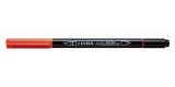 09) Geranium Red Lyra Aqua Brush Duo Marker Pen