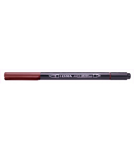 11) Rosso Pompei Pennarello Acquarellabile Lyra Aqua Brush Duo