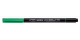 14) Green Lyra Aqua Brush Duo Marker Pen