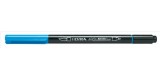 16) Light Blue Lyra Aqua Brush Duo Marker Pen
