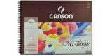 03) Album Canson Paper Mi-Teintes White 16s 160g 24x32 cm