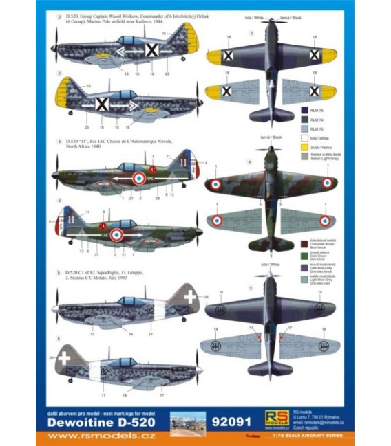 Dewoitine D.520 Bulgaria 92091