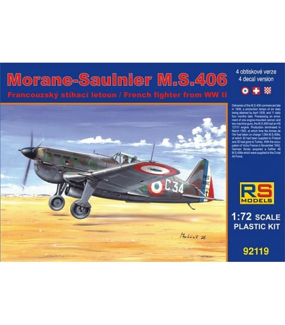 Morane Saulnier MS.406 Naval/D-3800 92119