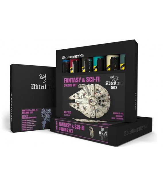 ABT310 Fantasy and SCI-FI Colors Set 6 u. 20 ml.