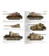 AK403 1945 German Colors Camouflage Profile Guide - English
