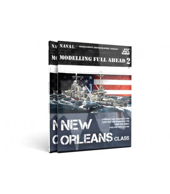 AK896 Modelling Full Ahead 2 New Orleans Class - Castellano