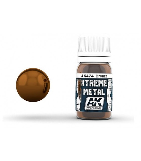 AK474 Xtreme Metal Bronze 30 ml.