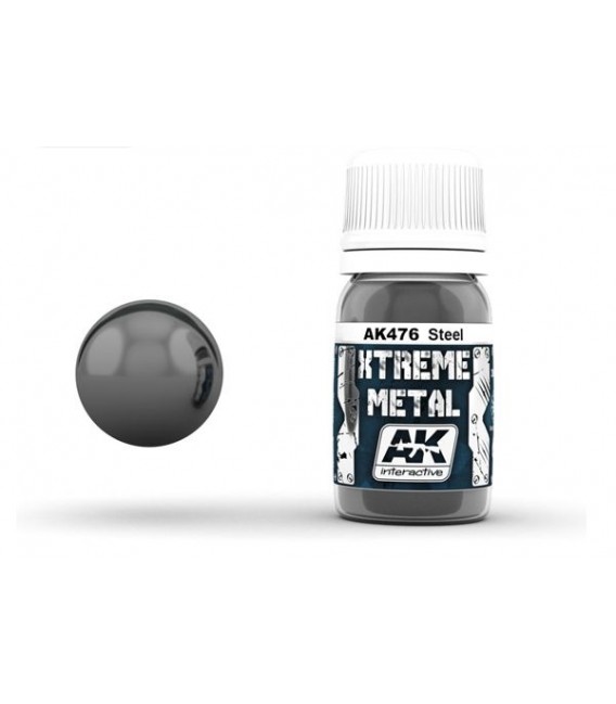 AK476 Xtreme Metal Steel 30 ml.
