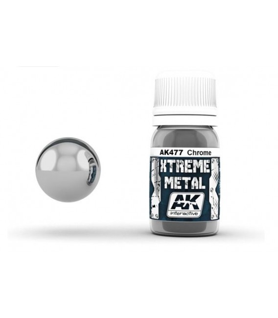 AK477 Xtreme Metal Chrome 30 ml.
