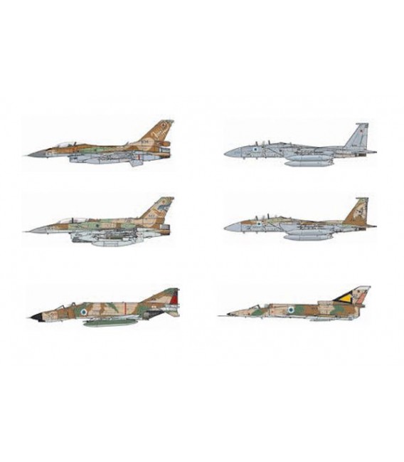 Set Vallejo Model Air 8 u. (17 ml.) Israeli Air Force 1967/pres.