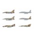 Set Vallejo Model Air 8 u. (17 ml.) Israeli Air Force 1967/pres.