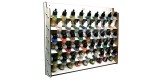 26010 Wall Mounted 43 spaces Paint Display Vallejo